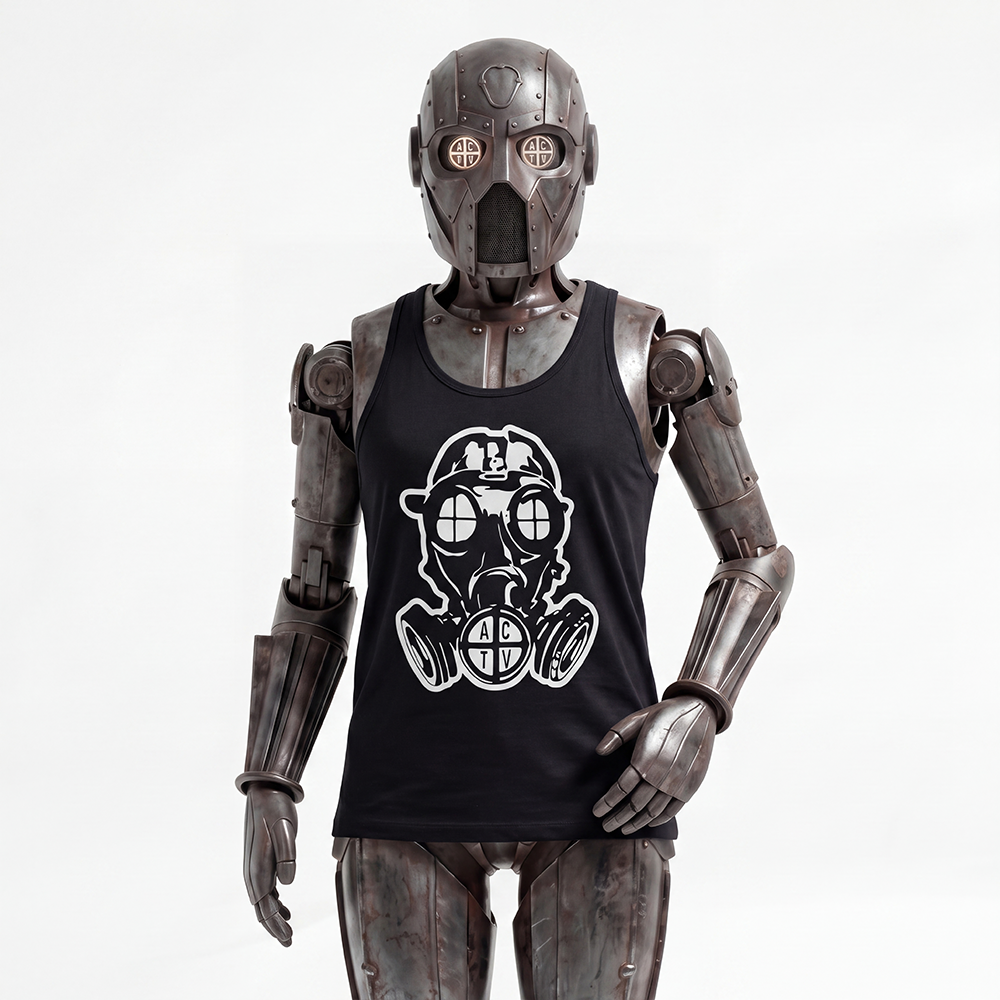 Camiseta Tirantes ACTV "Gas Mask" - Imagen 2